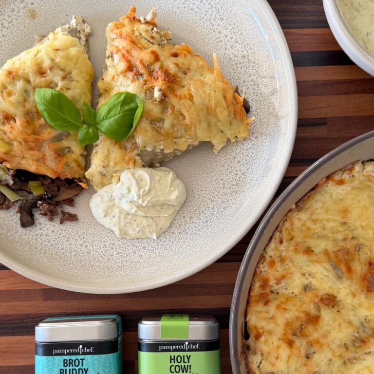 Knusprige Hackfleisch-Tortilla-Ecken aus dem Ofen